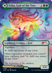 Esika, God of the Tree // The Prismatic Bridge (Display Commander) (Borderless) [Secret Lair: From Cute to Brute] | Card Merchant Takapuna