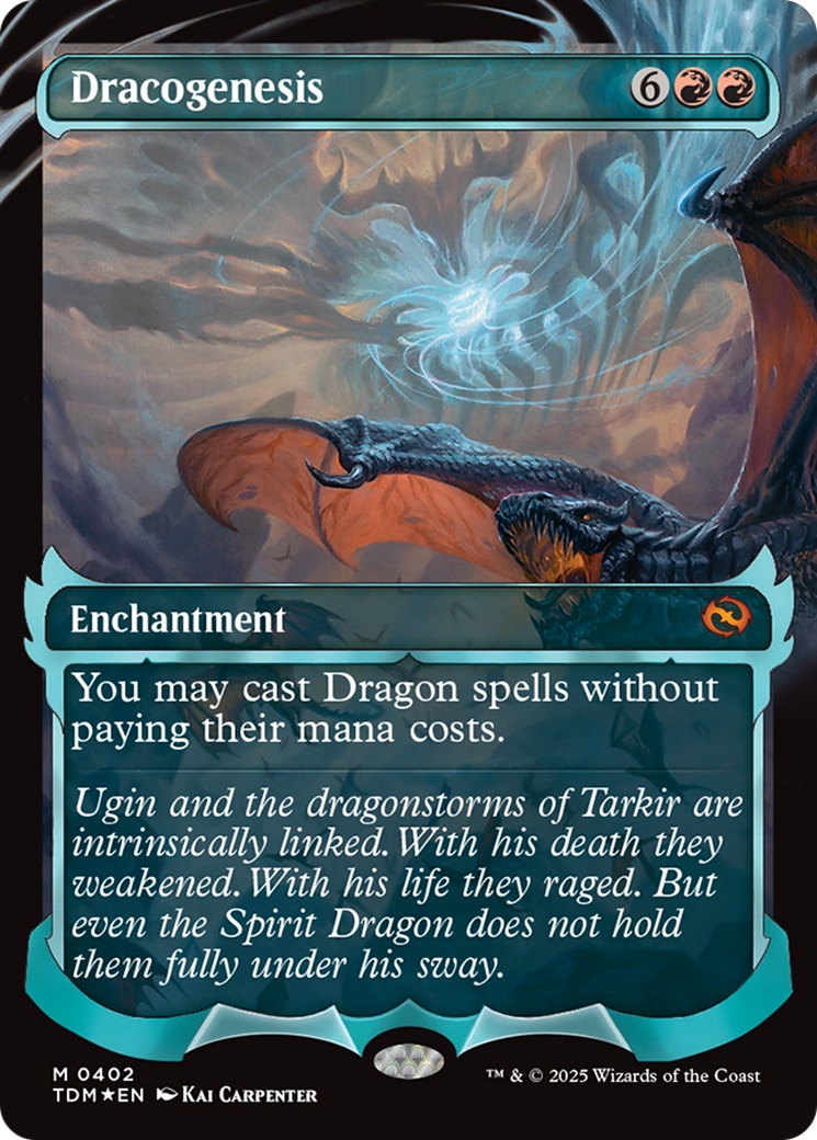 Dracogenesis (0402) (Showcase) [Tarkir: Dragonstorm] | Card Merchant Takapuna