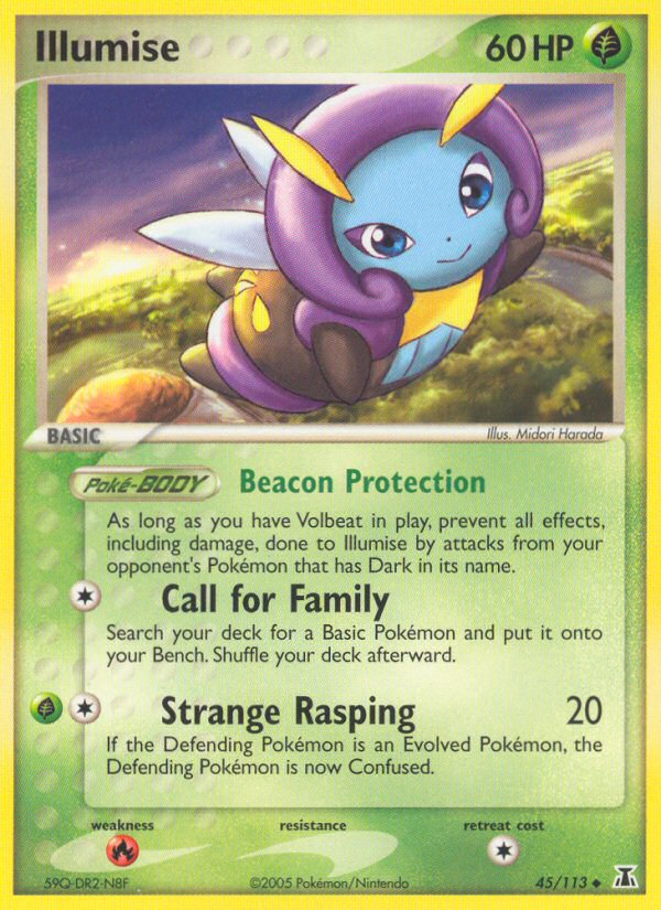 Illumise (45/113) [EX: Delta Species] | Card Merchant Takapuna