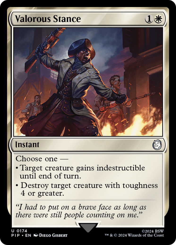 Valorous Stance [Fallout] | Card Merchant Takapuna