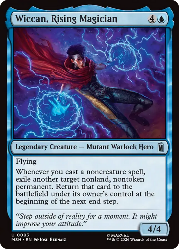 Wiccan, Rising Magician [Marvel Super Heroes] | Card Merchant Takapuna