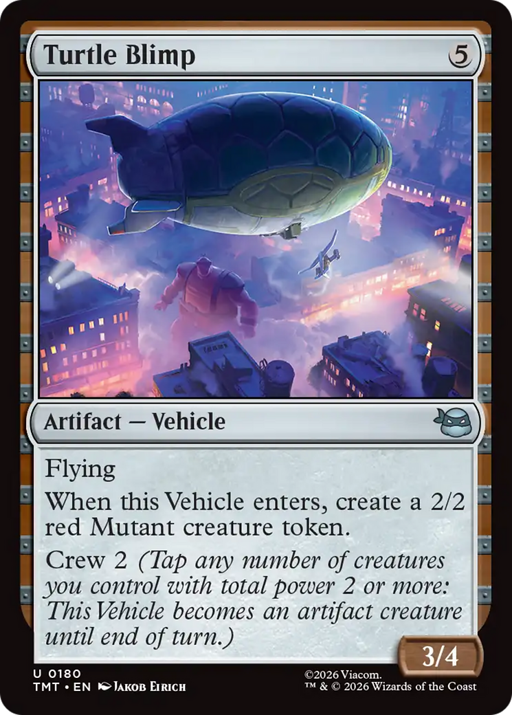 Turtle Blimp [Teenage Mutant Ninja Turtles] | Card Merchant Takapuna