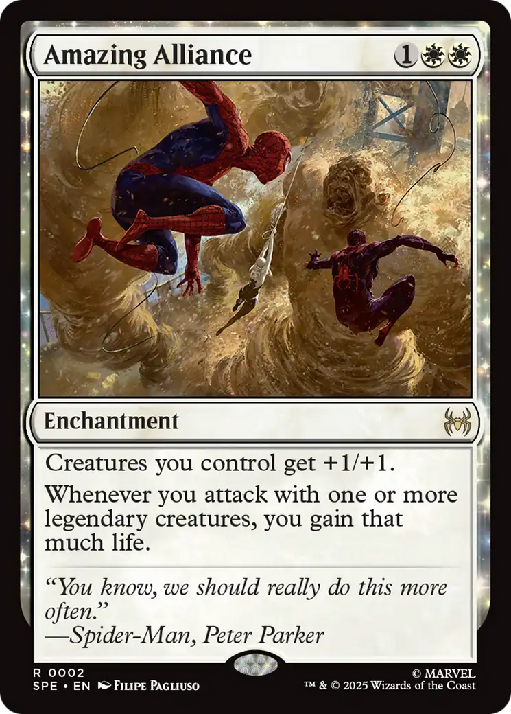 Amazing Alliance [Marvel's Spider-Man: Eternal-Legal] | Card Merchant Takapuna