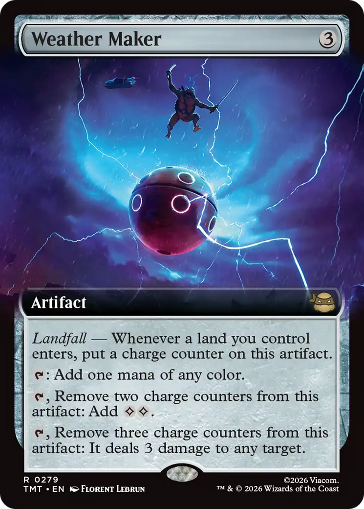 Weather Maker (Extended Art) [Teenage Mutant Ninja Turtles] | Card Merchant Takapuna