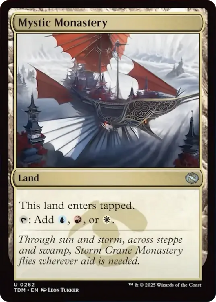 Mystic Monastery [Tarkir: Dragonstorm] | Card Merchant Takapuna