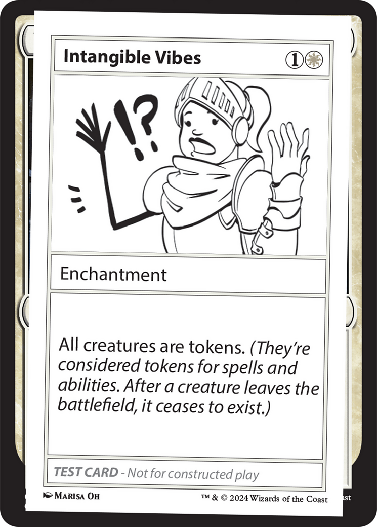 Intangible Vibes [Mystery Booster 2 Playtest Cards] | Card Merchant Takapuna