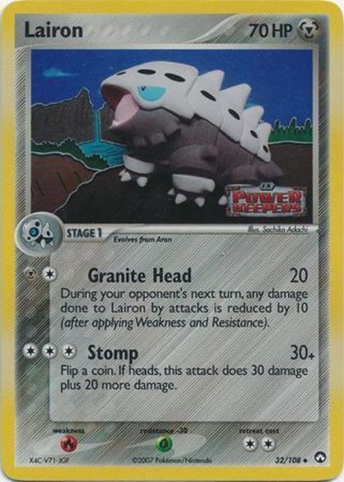 Lairon (32/108) (Stamped) [EX: Power Keepers] | Card Merchant Takapuna