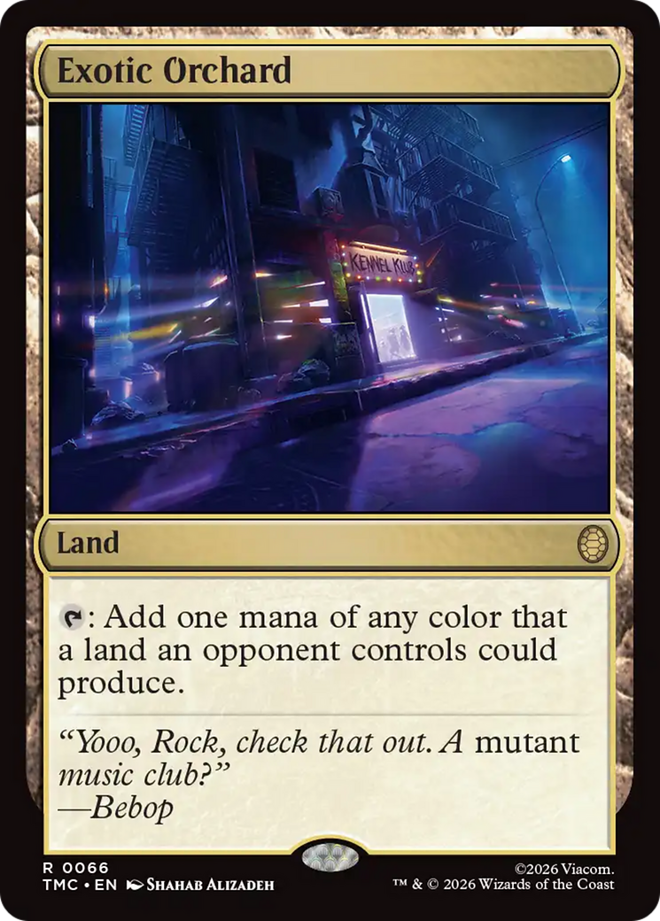 Exotic Orchard [Teenage Mutant Ninja Turtles Commander] | Card Merchant Takapuna