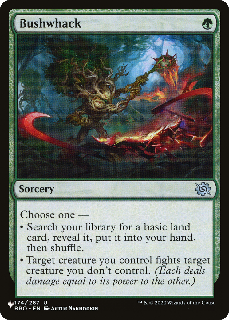 Bushwhack [The List] | Card Merchant Takapuna