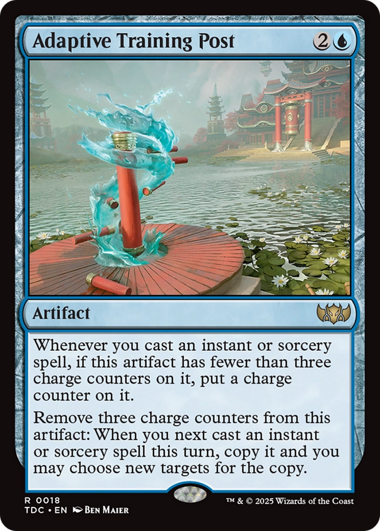 Adaptive Training Post [Tarkir: Dragonstorm Commander] | Card Merchant Takapuna
