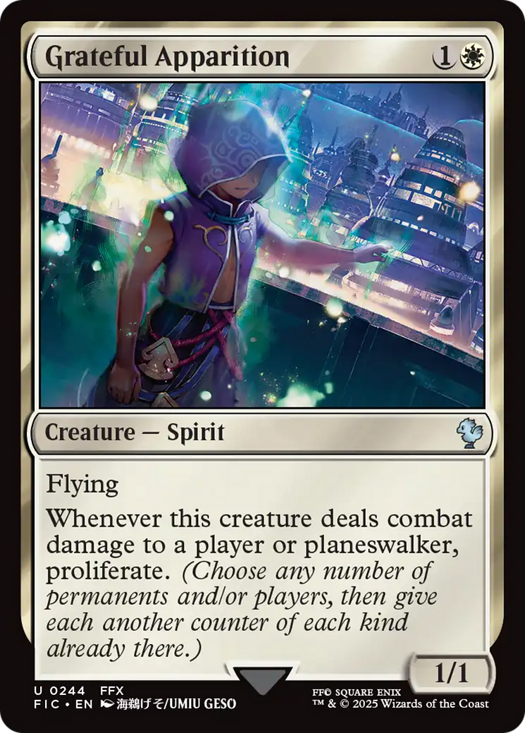 Grateful Apparition [FINAL FANTASY Commander] | Card Merchant Takapuna