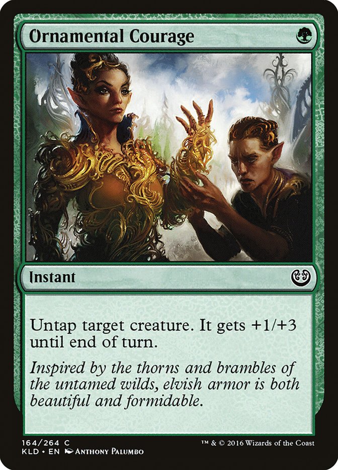Ornamental Courage [Kaladesh] | Card Merchant Takapuna