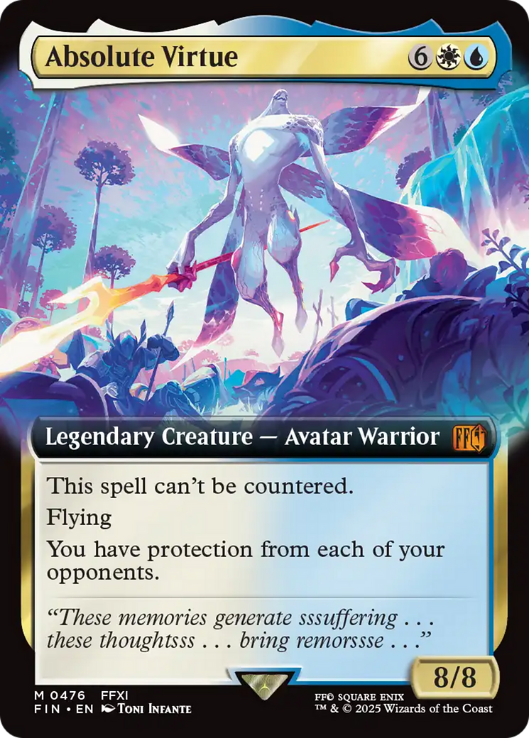 Absolute Virtue (Extended Art) [FINAL FANTASY] | Card Merchant Takapuna