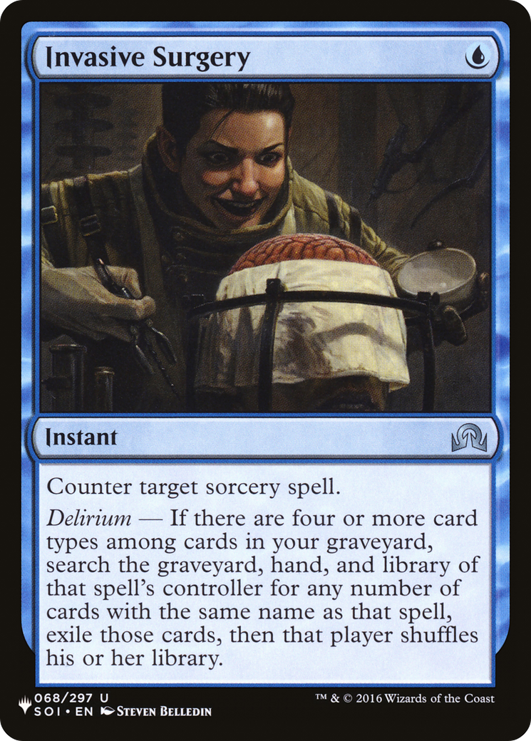 Invasive Surgery [The List] | Card Merchant Takapuna