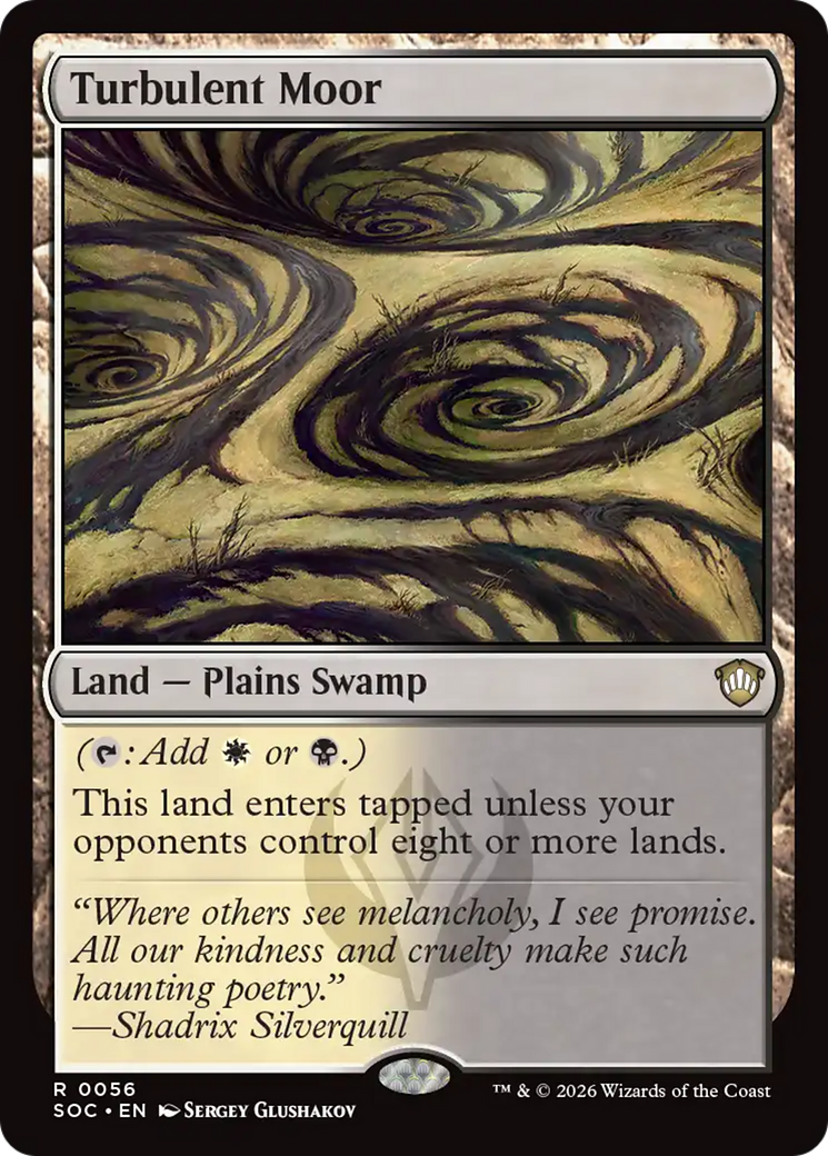 Turbulent Moor [Secrets of Strixhaven Commander] | Card Merchant Takapuna