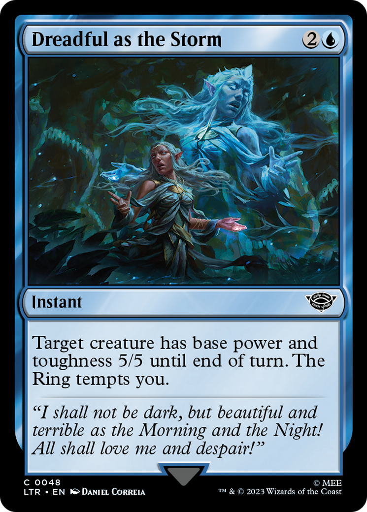 Dreadful as the Storm [The Lord of the Rings: Tales of Middle-Earth] | Card Merchant Takapuna
