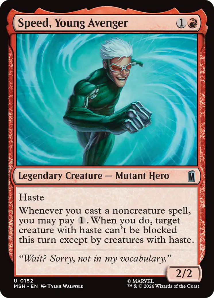 Speed, Young Avenger [Marvel Super Heroes] | Card Merchant Takapuna