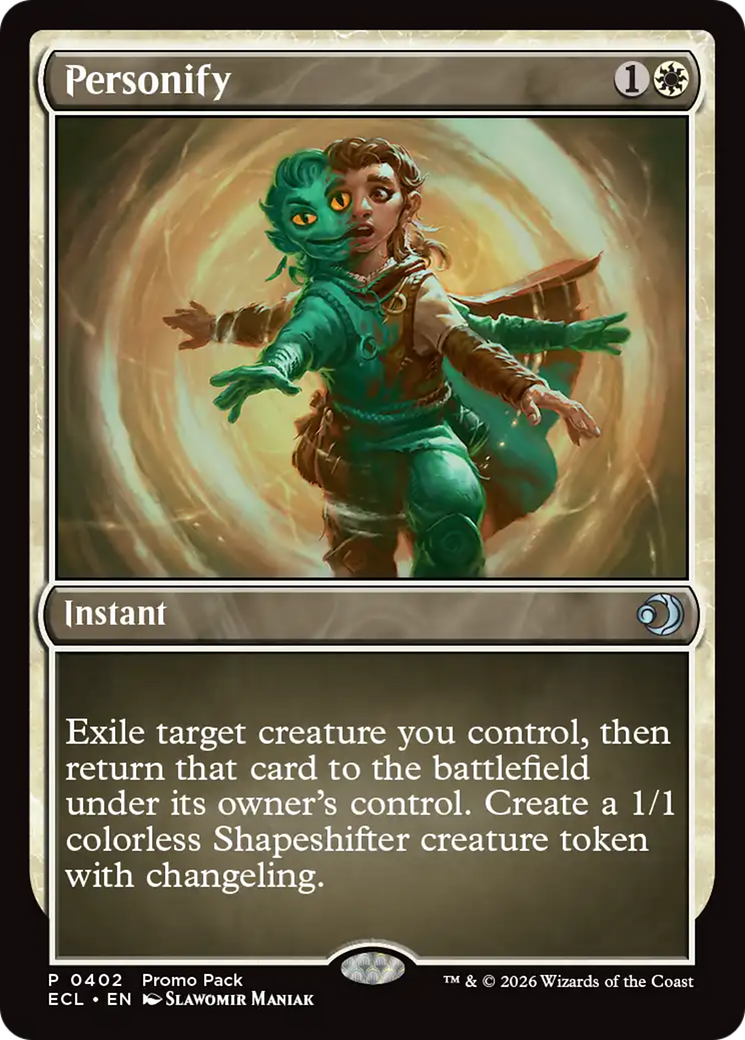 Personify [Lorwyn Eclipsed Promos] | Card Merchant Takapuna