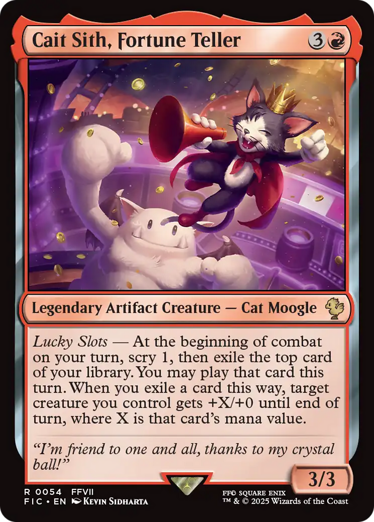 Cait Sith, Fortune Teller [FINAL FANTASY Commander] | Card Merchant Takapuna