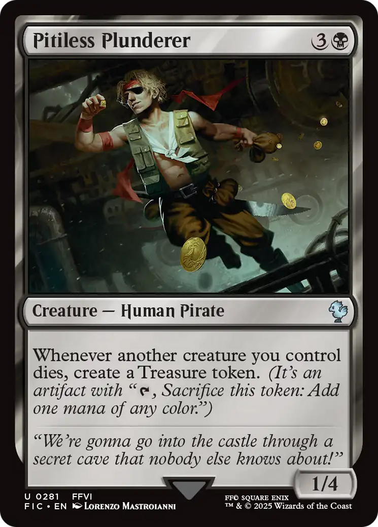 Pitiless Plunderer [FINAL FANTASY Commander] | Card Merchant Takapuna