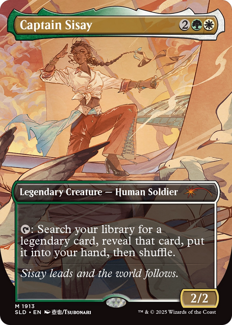 Captain Sisay (1913) (Rainbow Foil) [Secret Lair Drop Series] | Card Merchant Takapuna