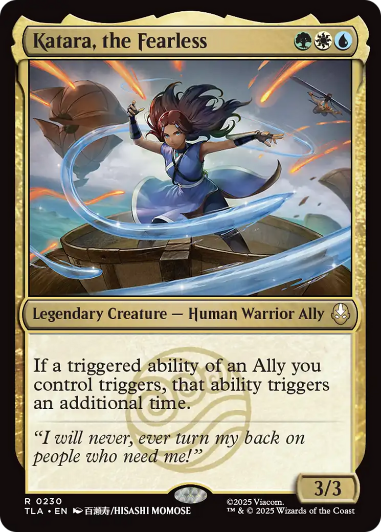 Katara, the Fearless [Avatar: The Last Airbender] | Card Merchant Takapuna