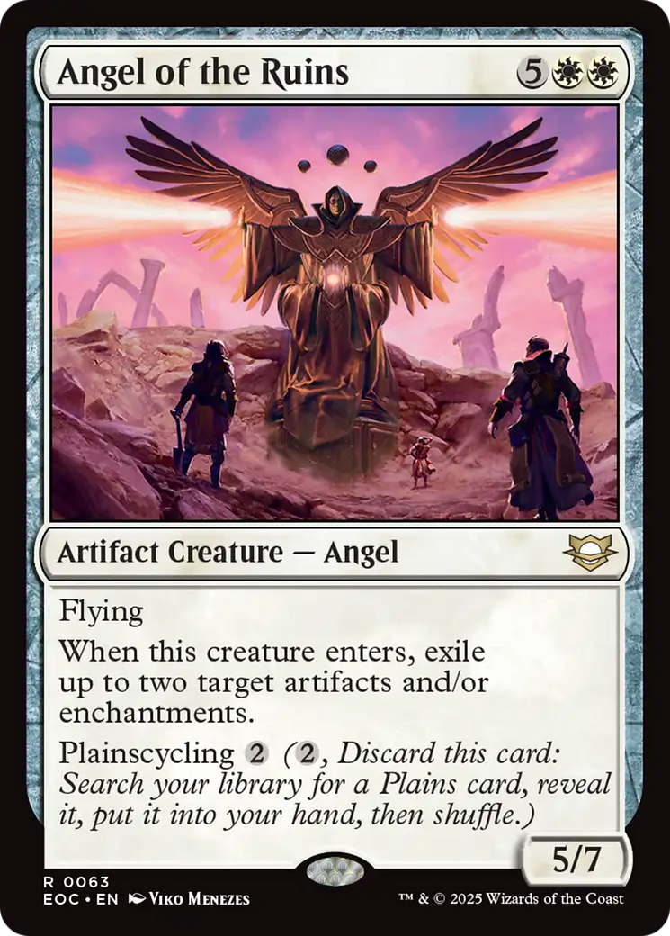 Angel of the Ruins [Edge of Eternities Commander] | Card Merchant Takapuna