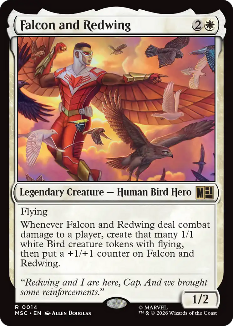 Falcon and Redwing [Marvel Super Heroes Commander] | Card Merchant Takapuna