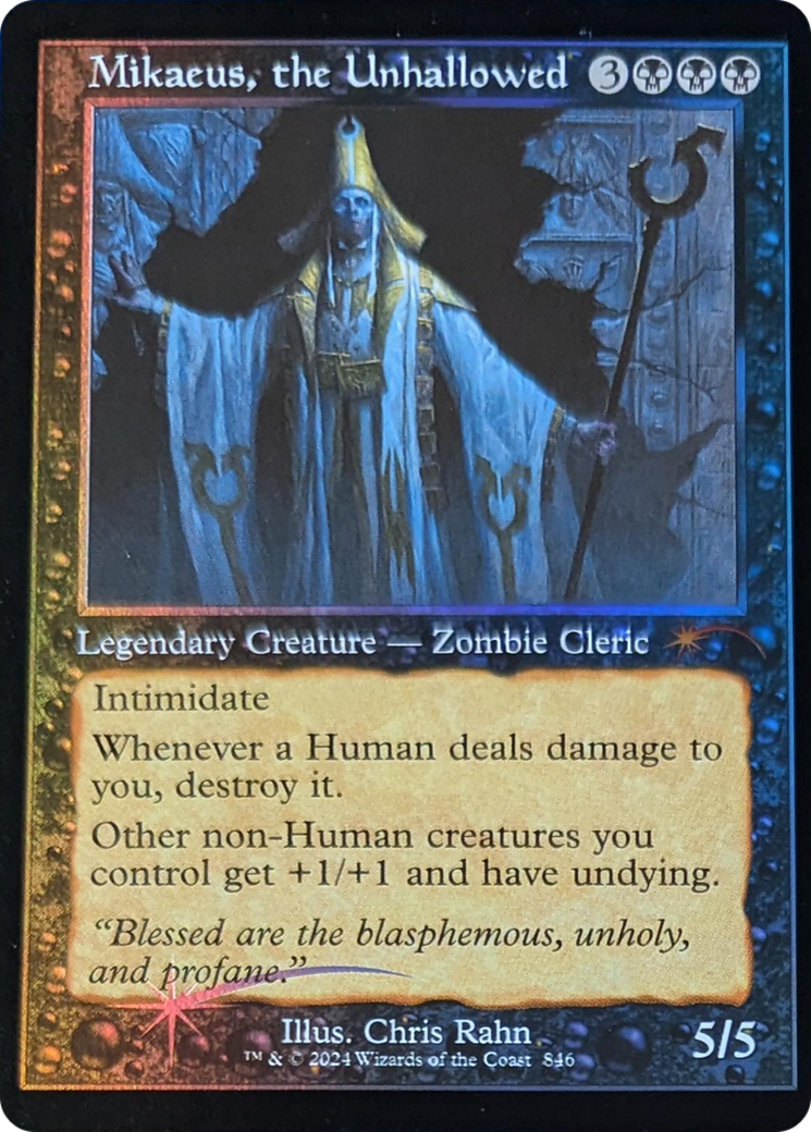 Mikaeus, the Unhallowed (Retro Frame) [Secret Lair Drop Series] | Card Merchant Takapuna