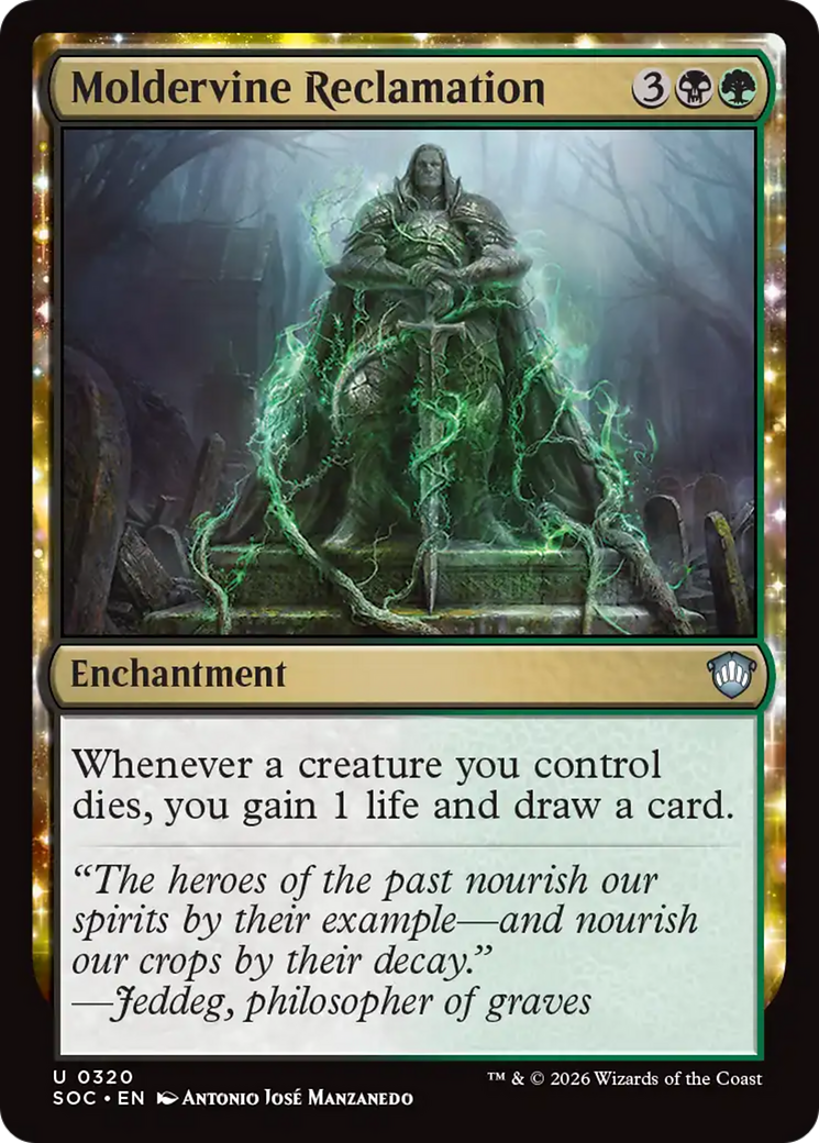 Moldervine Reclamation [Secrets of Strixhaven Commander] | Card Merchant Takapuna