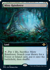 Misty Rainforest (Extended Art) [Modern Horizons 2] | Card Merchant Takapuna