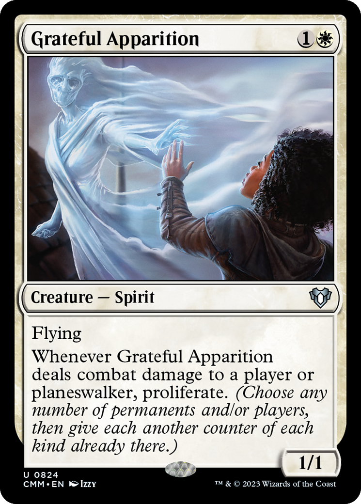 Grateful Apparition [Commander Masters] | Card Merchant Takapuna