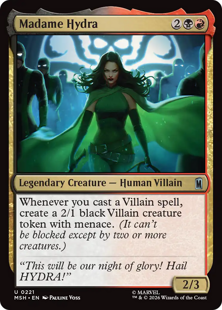 Madame Hydra [Marvel Super Heroes] | Card Merchant Takapuna