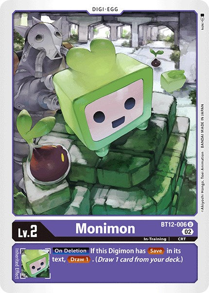 Monimon [BT12-006] [Across Time] | Card Merchant Takapuna
