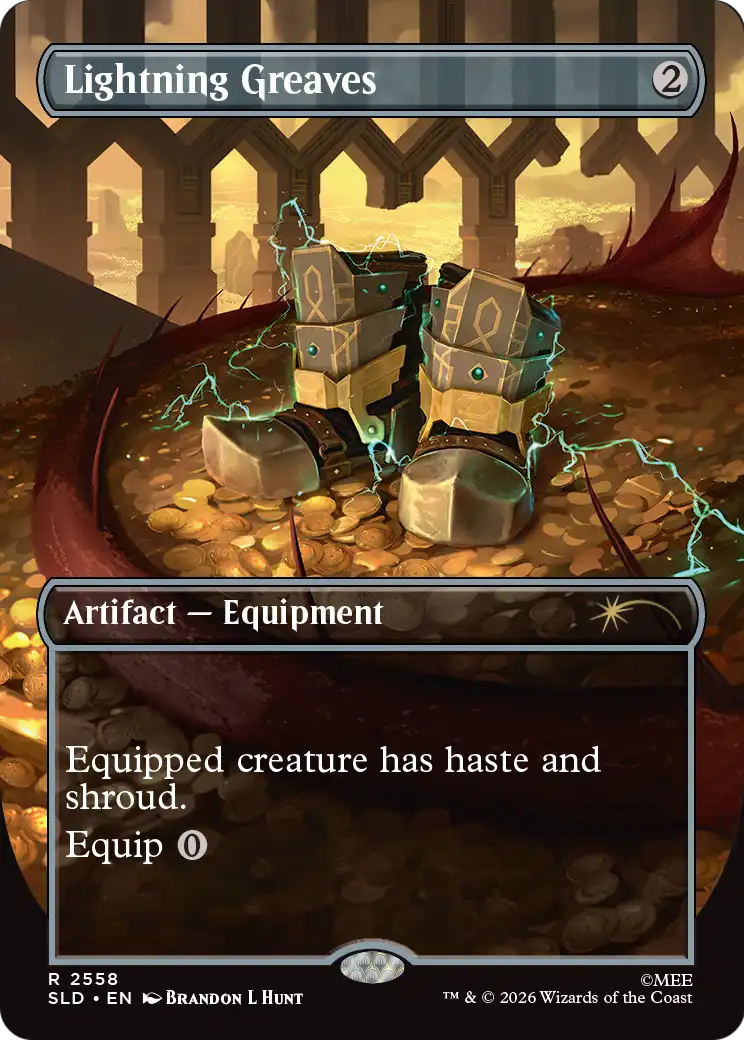 Lightning Greaves (2558) [Secret Lair Drop Series] | Card Merchant Takapuna
