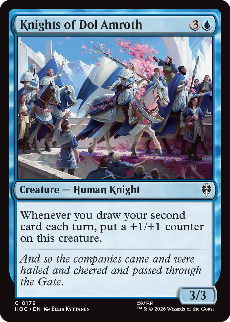 Knights of Dol Amroth [The Hobbit: Eternal-Legal] | Card Merchant Takapuna