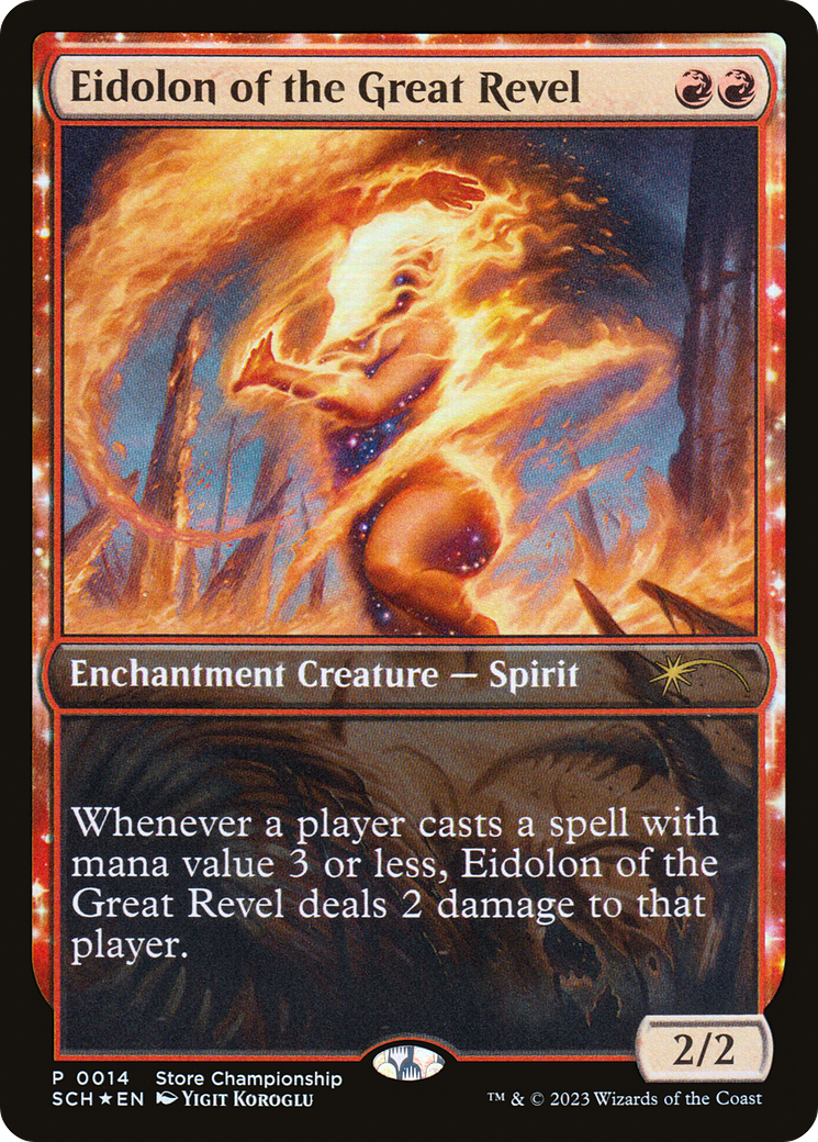 Eidolon of the Great Revel (Top 8) [Store Championships 2023] | Card Merchant Takapuna