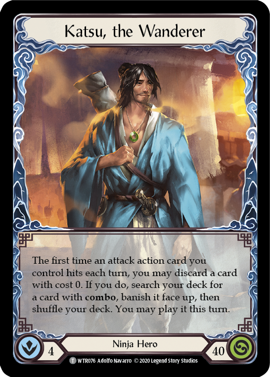 Katsu, the Wanderer [U-WTR076] (Welcome to Rathe Unlimited)  Unlimited Normal | Card Merchant Takapuna
