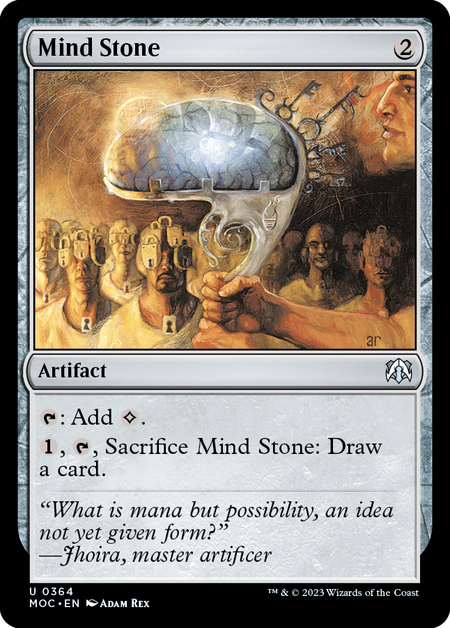 Mind Stone [March of the Machine Commander] | Card Merchant Takapuna
