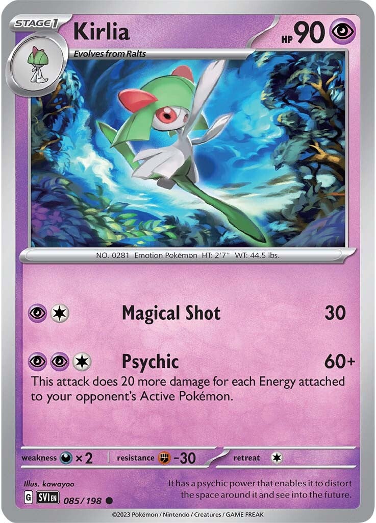Kirlia (085/198) [Scarlet & Violet: Base Set] | Card Merchant Takapuna