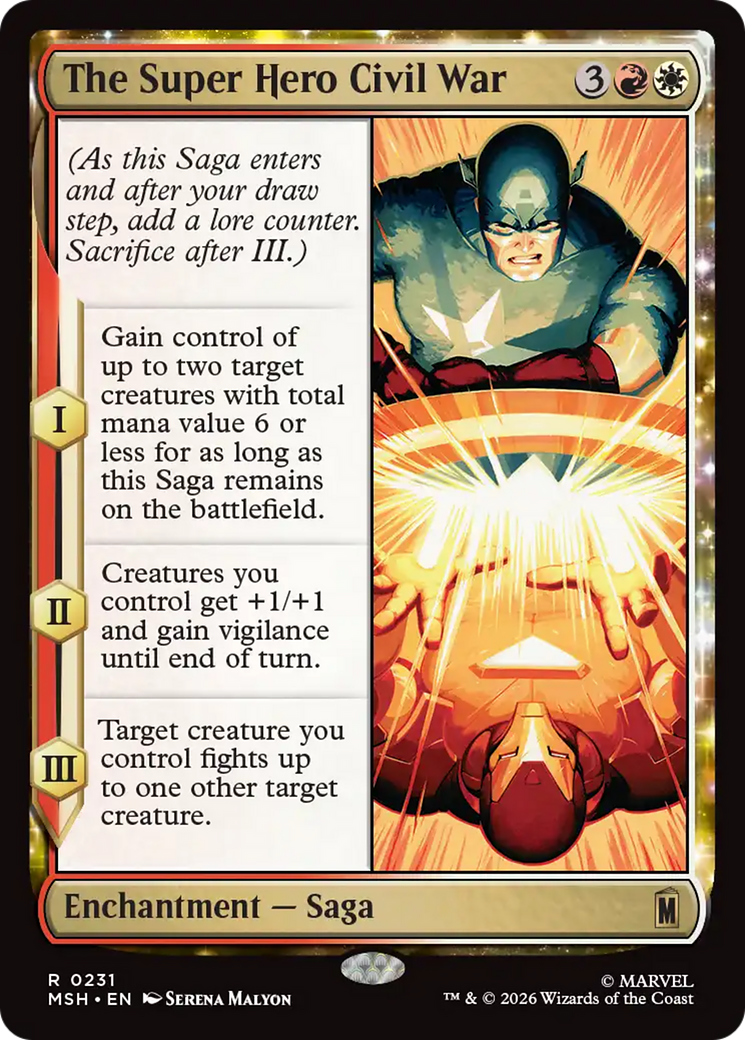 The Super Hero Civil War [Marvel Super Heroes] | Card Merchant Takapuna