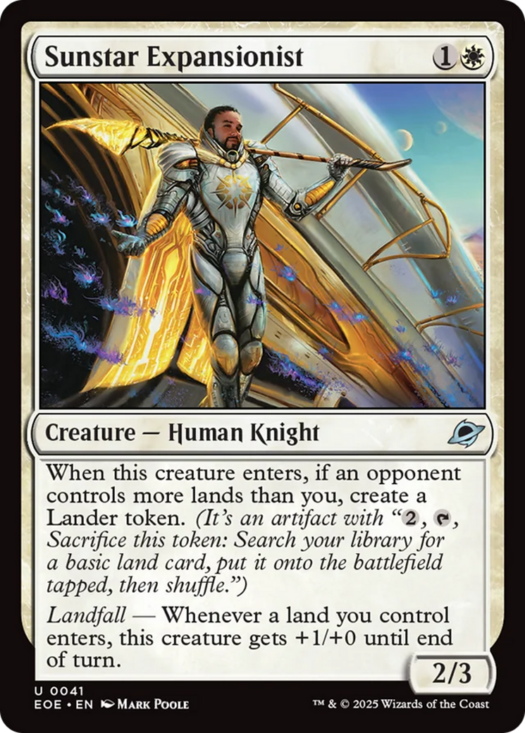 Sunstar Expansionist [Edge of Eternities] | Card Merchant Takapuna