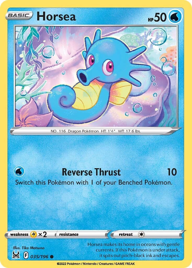 Horsea (035/196) [Sword & Shield: Lost Origin] | Card Merchant Takapuna