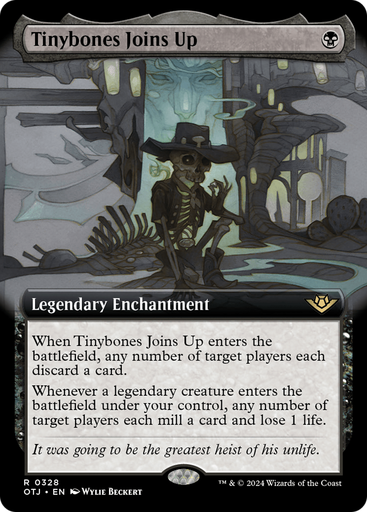 Tinybones Joins Up (Extended Art) [Outlaws of Thunder Junction] | Card Merchant Takapuna