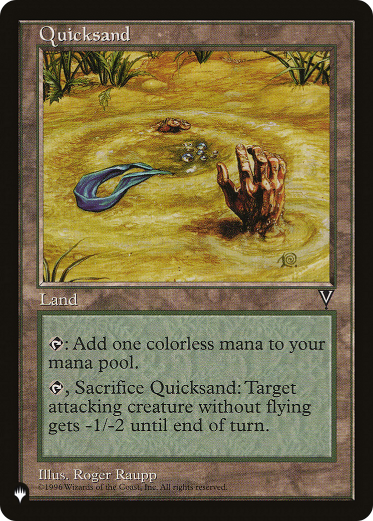 Quicksand [The List] | Card Merchant Takapuna