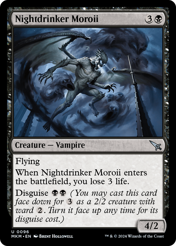 Nightdrinker Moroii [Murders at Karlov Manor] | Card Merchant Takapuna