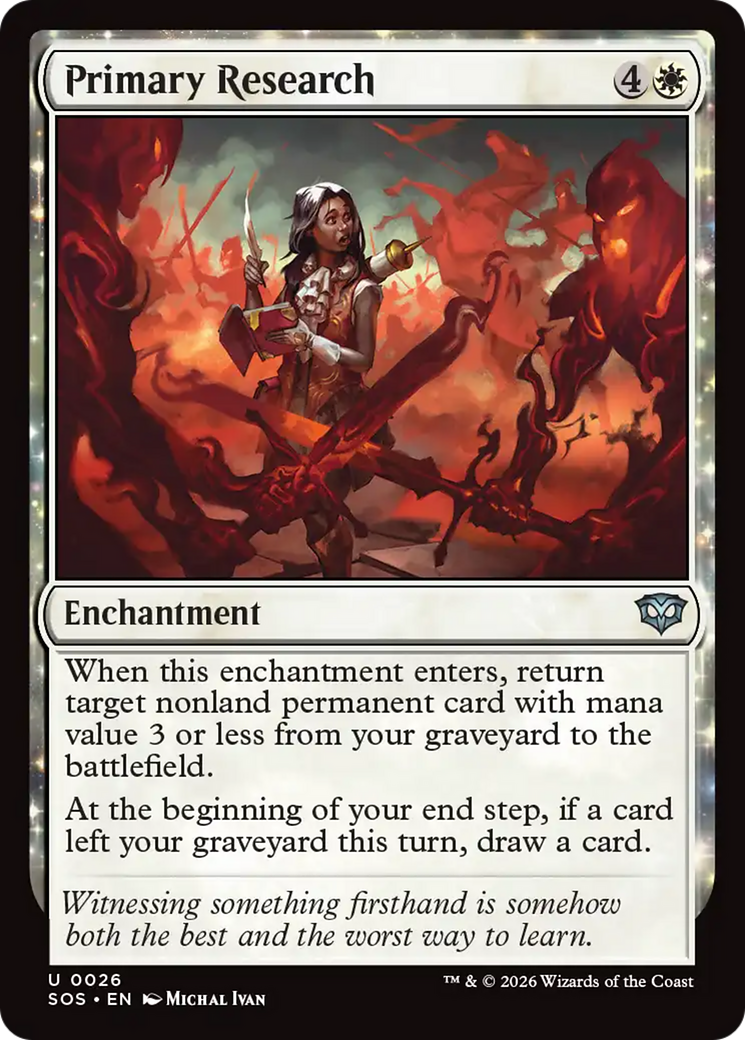 Primary Research [Secrets of Strixhaven] | Card Merchant Takapuna