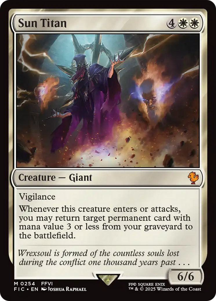 Sun Titan [FINAL FANTASY Commander] | Card Merchant Takapuna