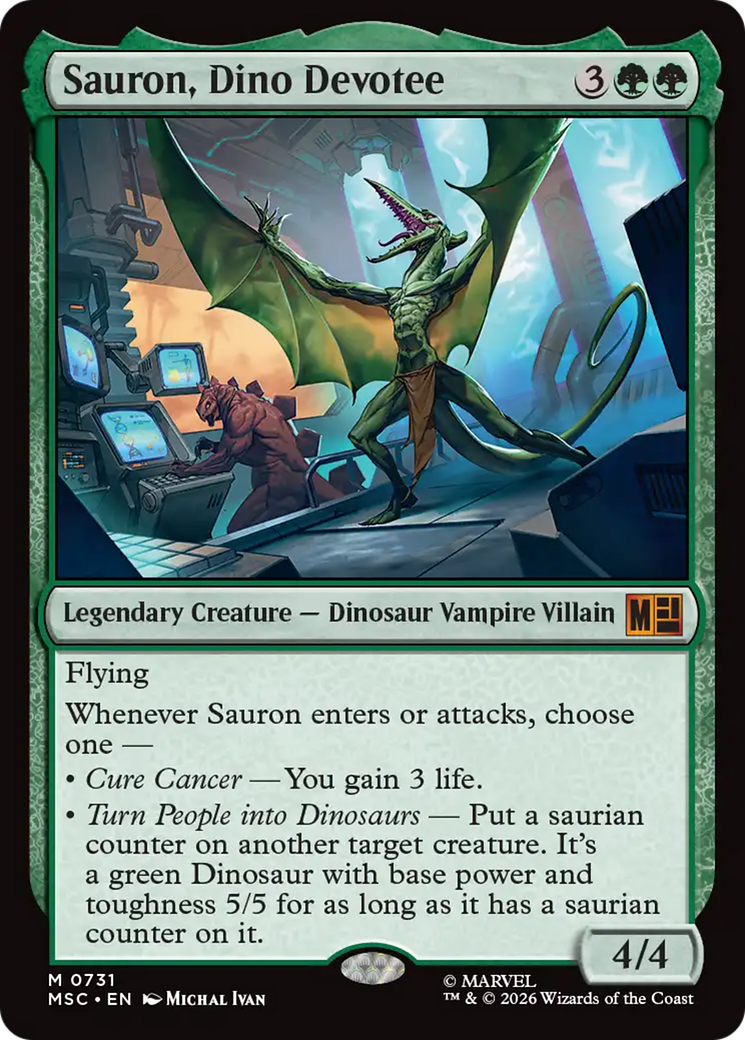 Sauron, Dino Devoteee [Marvel Super Heroes Commander] | Card Merchant Takapuna