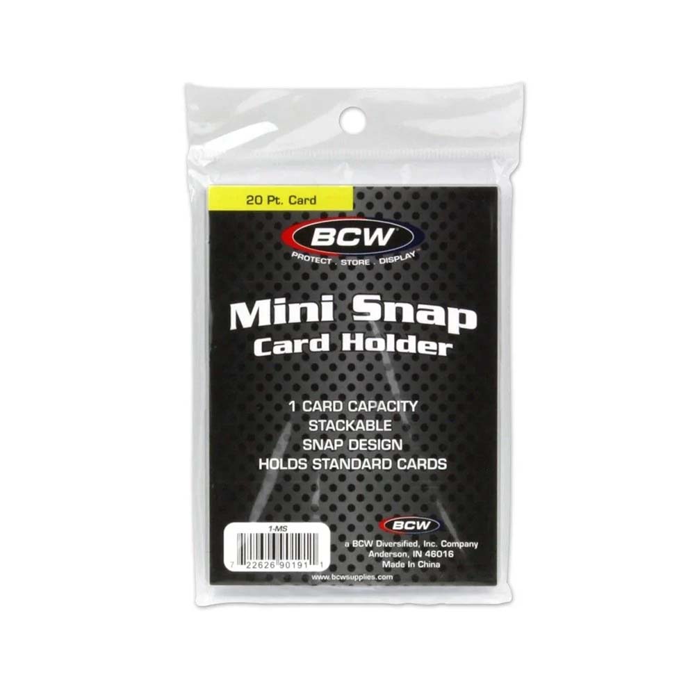 BCW Mini Snap Card Holder | Card Merchant Takapuna